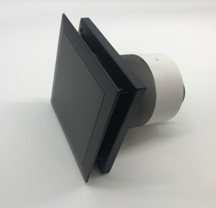 Накладной вентилятор Helios MiniVent M1/100 N/C Black Matte (таймер)